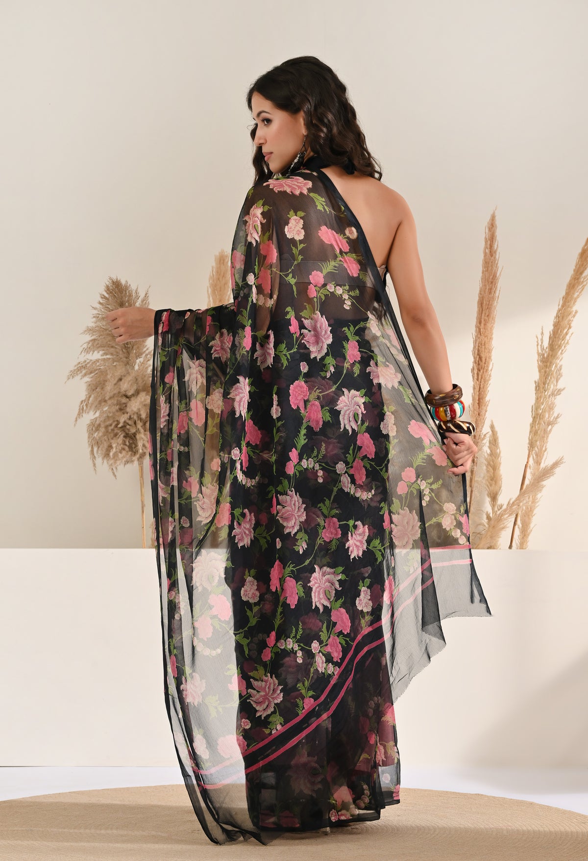 Anthea Italian Chiffon Saree