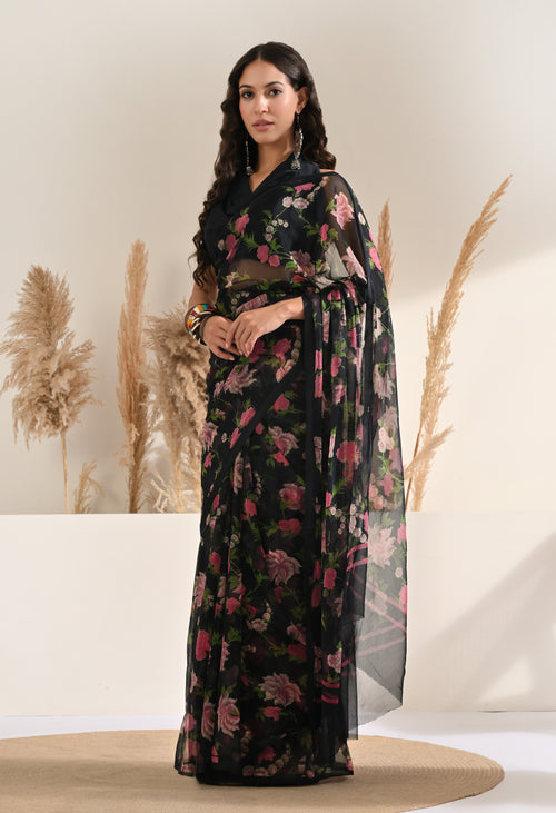 Anthea Italian Chiffon Saree