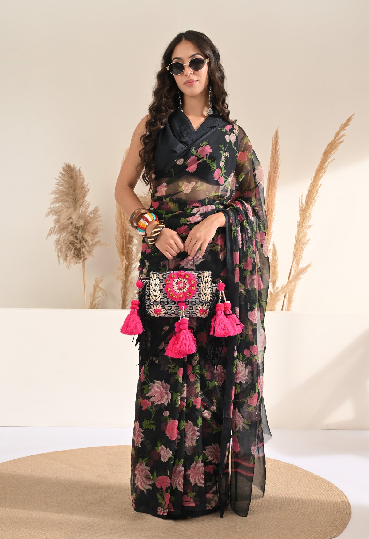 Anthea Italian Chiffon Saree