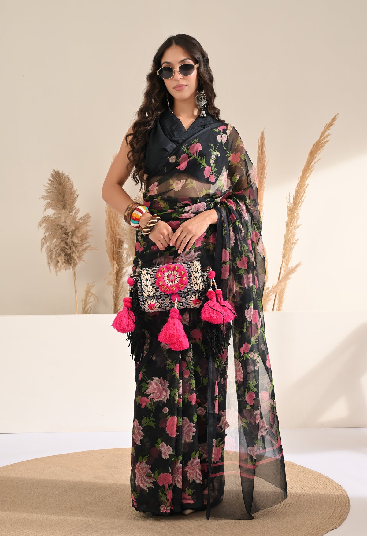 Anthea Italian Chiffon Saree