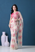 Blanchelle Italian Chiffon Saree