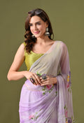 Lavandea Italian Chiffon Saree
